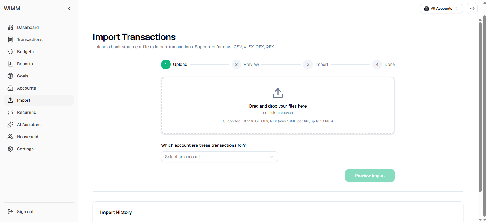 Transaction Imports